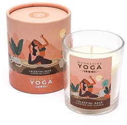 Moonshine Yoga Szójaviasz gyertya - Égi zsálya (nagy)