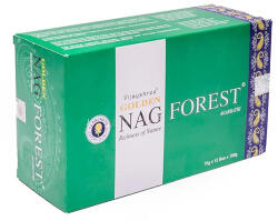 Golden Nag Forest erdei illatú masala füstölőpálcika - 12 doboz × 15 g