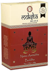  Masala füstölőpálca - Móksa-boldogság (Namo Amitábha), 12 db × 15 g csomag