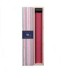  Kayuragi japán füstölőpálcika - Cseresznyevirág (40 g, 14 cm)