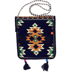 AwGift Sötétkék Kilim Válltáska