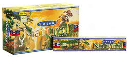 Satya Natural masala füstölőpálcika - mesterséges illatadalék nélkül, 12 db 15 grammos doboz