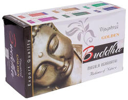 Vijayshree Buddha indiai masala füstölőpálcika - 12 doboz × 15 g