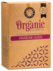  Masala arab oud füstölőpálcika - 12 db-os csomag (12 × 15 g, kézzel sodort, indiai)