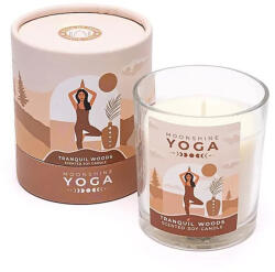 Moonshine Yoga Szójaviasz gyertya - Csendes erdő (nagy)