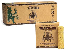  Wanchako Palo Santo füstölőpálcika 7 gyógynövénnyel - 12 csomagos doboz