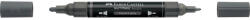 Faber-Castell Akril marker kétvégű MULTIMARK 181 Faber-Castell Payne-szürke (FC185981) - tintasziget