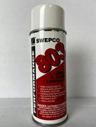  Swepco 803 Láncokhoz És Kötélhez Való Grafitos Spray Kenőanyag 341G 400ML