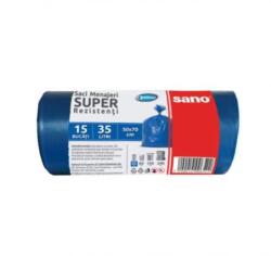 SANO Saci menajeri 35 litri 15 buc/rola SANO OPTIMA (SN0065XX)