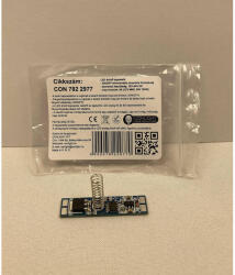 CONLIGHT Alumínium sínbe építhető LED érintős, fényerőszabályzó kapcsoló 12V-24V DC 8A(12V 96W; 24V 192W) (CON 782 2977)