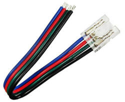 CONLIGHT Csatlakozó 10mm széles RGB COB Ledszalaghoz (pattintós) (CON 782 2975)