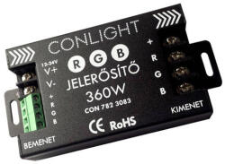 CONLIGHT 360W-os Jelerősítő RGB Ledszalaghoz (Vezérlő) (CON 782 3083)