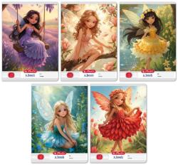 Herlitz füzet A5/14-32 1. osztályos vonalas Flower Fairy (400212626) - pirex