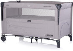 Chipolino Relax multifunkciós utazóágy - platinum linen - babamamakozpont