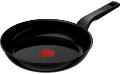 Tefal Tigai si seturi Tigaie Tefal Renew de 24 cm C4320423, 100% aluminiu reciclat, indicator Thermo-Signal, compatibil cu inducția, înveliș ceramic, negru - pcone