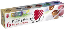 ICO Tempera ICO Süni tégelyes 6 darabos 25 ml metál színek (7270118006) - fotoland