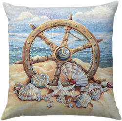 Cortimex Kft Tengerparti kormánykerekes párnahuzat 45x45 cm