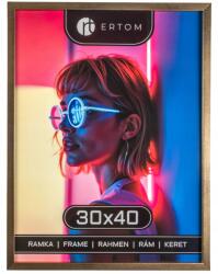 Ertom Fa képkeret 30x40 antik arany modern felakasztható (ALPINA 30x40 RAMKA Old Gold)