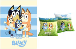  Bluey Happy Day polár takaró és párna szett, 2 részes (EKING0840)