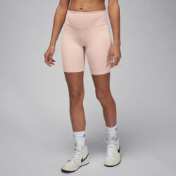 Air Jordan Jordan Sport Women's High-Waisted 7" Bike Shorts Particle Beige/White női rövidnadrág bézs