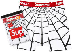 SUPREME x Hanes Spider-Man Boxer Briefs (2 Pack) 'White' uniszex alsónadrág fehér