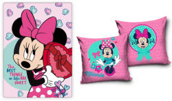  Disney Minnie Sweets Fashion polár takaró és párna szett, 2 részes (EKING0832)