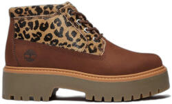 Timberland 6 Premium Stone Street Cheetah (Women's) női alacsony szárú utcai sneaker barna