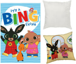  Bing Thing Room polár takaró, párnahuzat és párna szett 3 db-os (EKING0834)