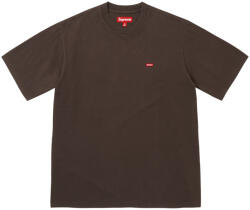 Supreme Small Box Tee 'Dark Brown' uniszex póló sötétbarna