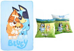  Bluey Snuggle Day polár takaró és párna szett, 2 részes (EKING0844)