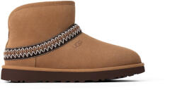 UGG Classic Mini Crescent Chestnut (Women's) női magas szárú papucs gesztenye