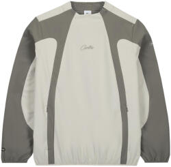 Nike x Corteiz Mid Layer Pullover Flat Pewter Grey uniszex pulóver szürke