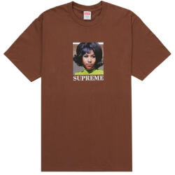 Supreme Aretha Tee Brown uniszex póló barna