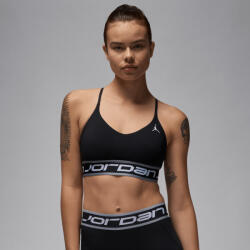 AIR JORDAN Jordan Sport Indy Women's Light Support Sports Bra Black/Stealth/Black/White női sportmelltartó fekete