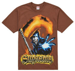 Supreme Grim Reaper Tee Brown uniszex póló barna
