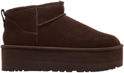 UGG Classic Ultra Mini Platform Boot Burnt Cedar női bokacsizma barna