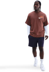Nike Solo Swoosh Men's T-Shirt Red Sepia - EU L