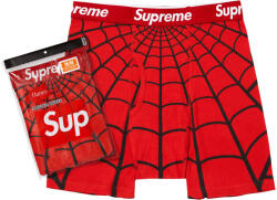 SUPREME x Hanes Spider-Man Boxer Briefs (2 Pack) 'Red' - EU M