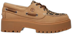 Timberland Stone Street Boat Shoe (Women's) női cipő alacsony szárú papucs barna