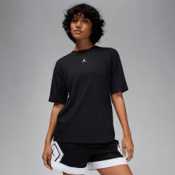 AIR JORDAN Jordan Sport Women's Diamond Short-Sleeve Top Black/White - EU L