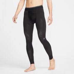 NIKE Pro Dri-FIT ADV Recovery Men's Tights Black/Black/Iron Grey férfi nadrág fekete