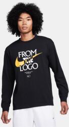 Nike Max90 Men's Long-Sleeve Basketball T-Shirt Black - EU L