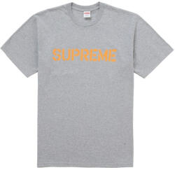 Supreme Hard Tee Heather Grey uniszex póló szürke