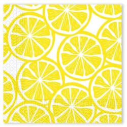 Procos Citrom Slices szalvéta 20 db-os, 33x33 cm FSC (PNN96423)