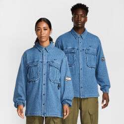 Nike x NOCTA Opal Lily Pad Denim Shirt Blue Denim uniszex póló kék