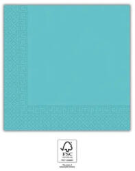 Procos Kék Unicolour Light Blue szalvéta 20 db-os 33x33 cm FSC PNN93050 (PNN93050)