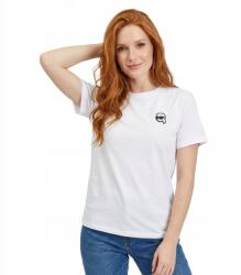Karl Lagerfeld Női póló Karl Lagerfeld 245W1712 fehér oversize roz. L (245W1712)