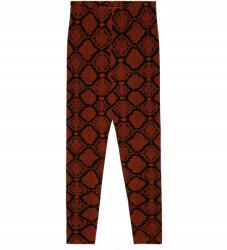 mini rodini Lány leggings, kígyóbőr mintás, 68/74-es méret