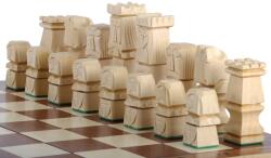 Sunrise Chess & Games Nagy fa ajándék sakk Árva kézzel faragott intarzia 49x49cm