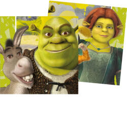  Shrek Adventure szalvéta 20 db-os 33x33 cm FSC (PNN98473) - oliviashop